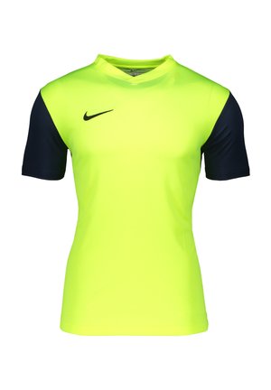 FUSSBALL - TEAMSPORT -  TIEMPO PRE - Fußball-Trikot - gelbblauschwarz