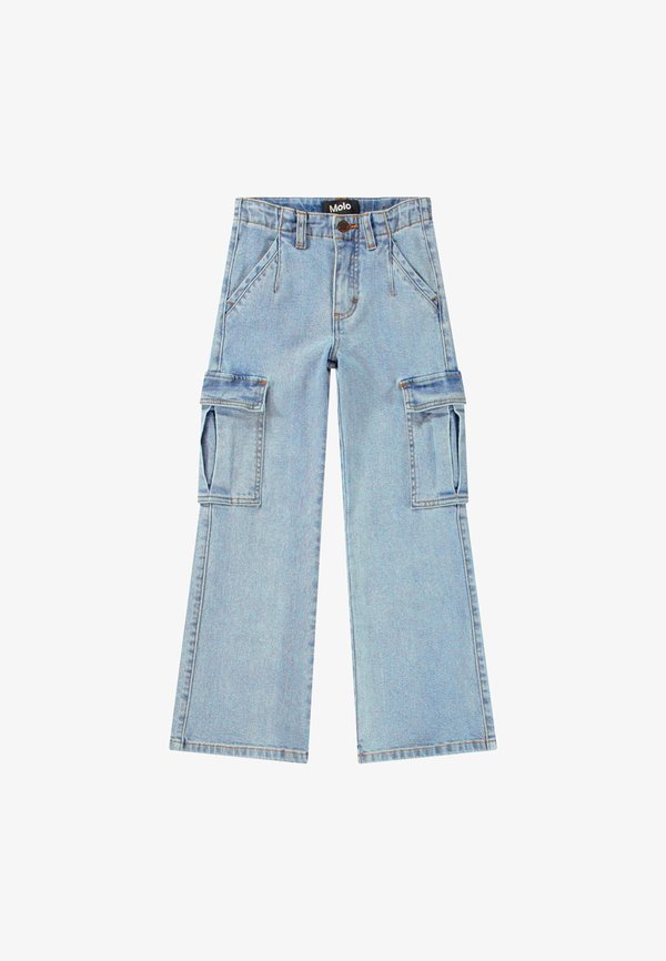 ADDY - Relaxed fit jeans - distressed washed