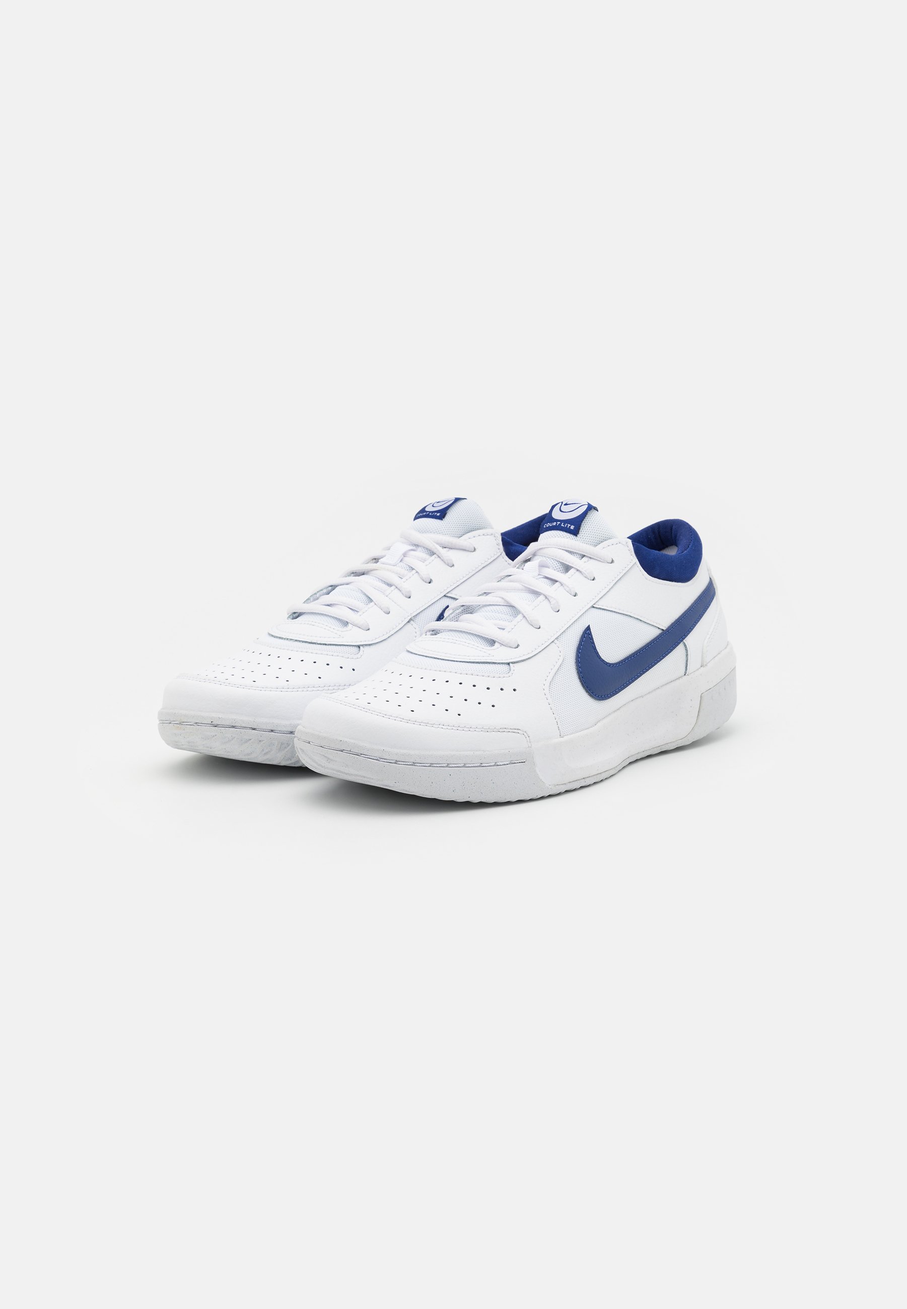 Nike Performance ZOOM COURT LITE 3 - Multicourt Tennisschuh - white/deep  royal blue/weiß - Zalando.de