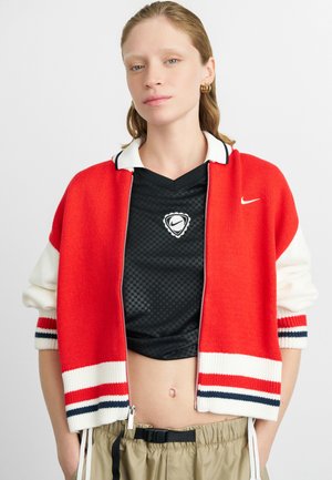 CARDIGAN STREET - Vesta na kopčanje - university red/sail/midnight navy
