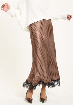 A-line skirt - brown