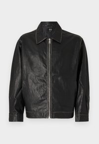 TRUE FIT - Keinonahkatakki - black