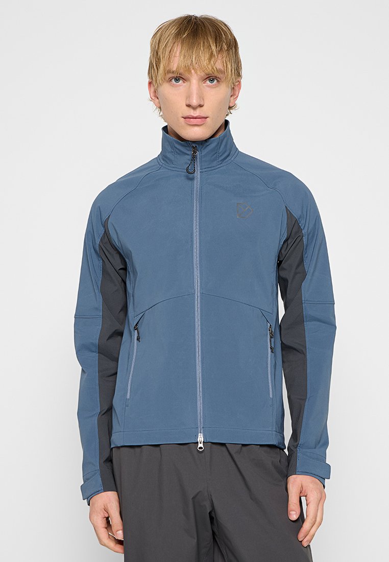 Didriksons Hardshell-jas blauw