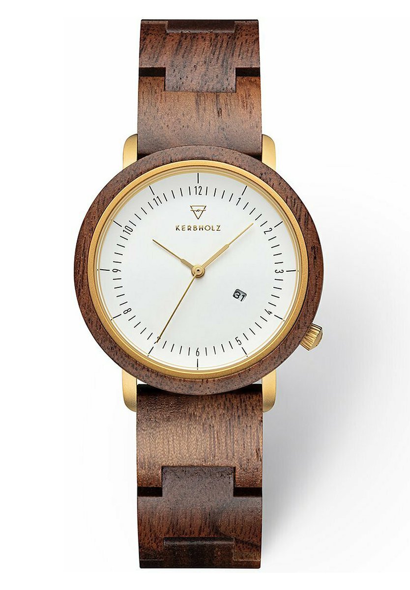 Kerbholz Damenarmbanduhr Matilda authorized Walnut