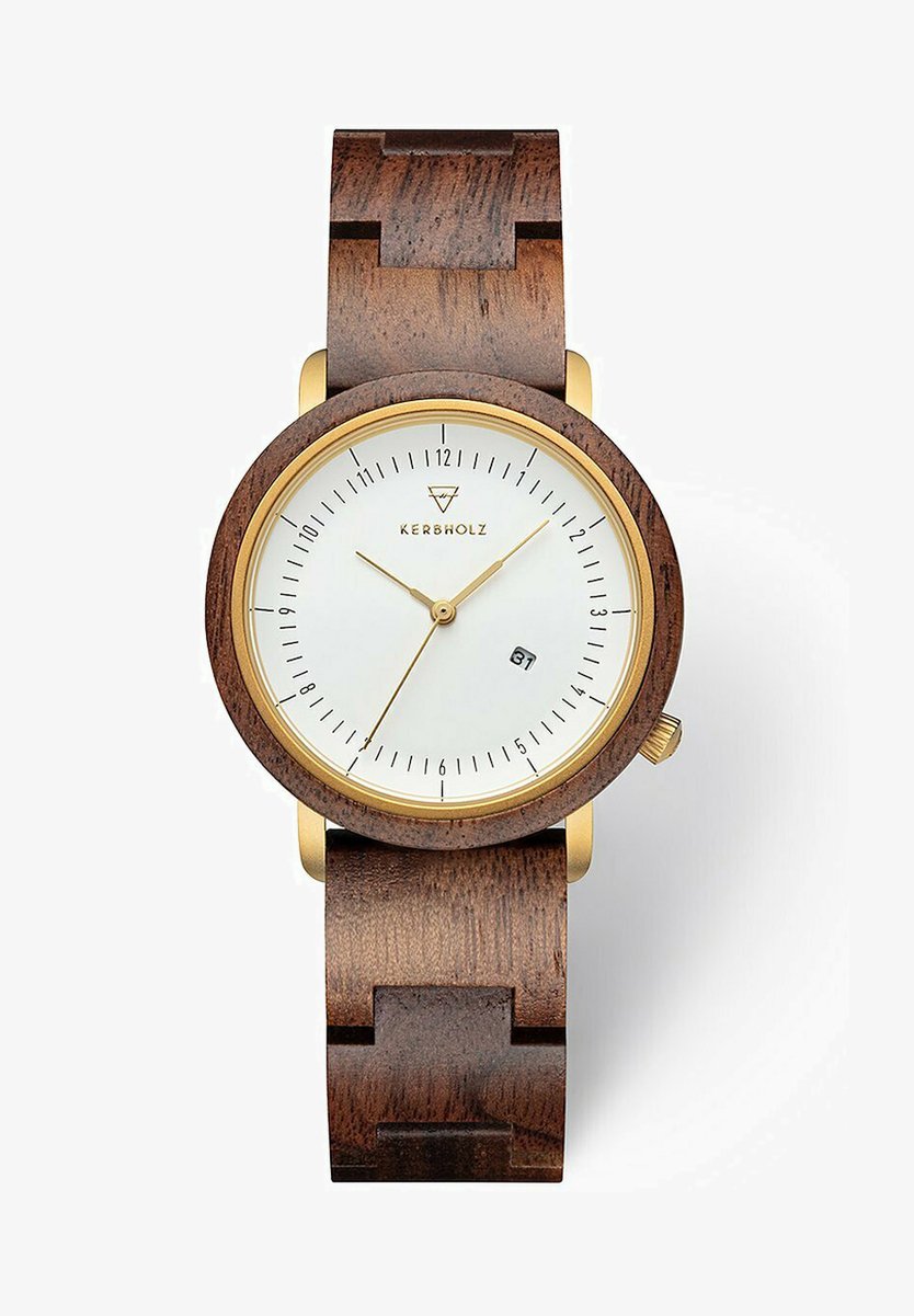 Herrenuhr Kerbholz Uhr Gebraucht Kerbholz Damenarmbanduhr