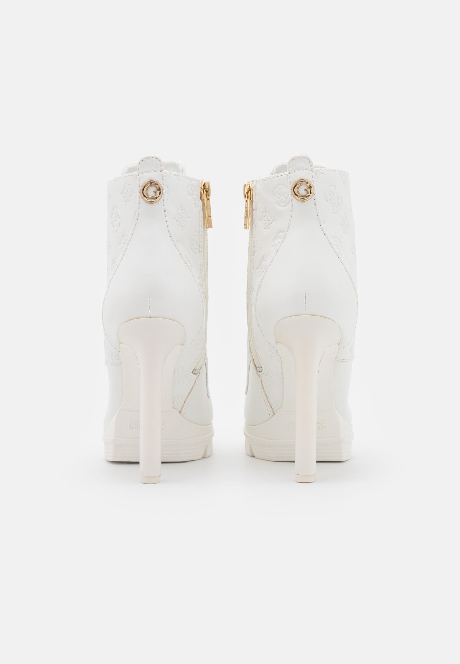 Guess JACLIN - Botines con cordones - white/blanco - Zalando.es