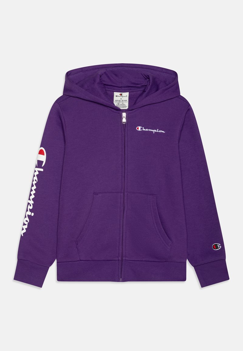 Champion ICONS FULL ZIP HOODIE UNISEX - Mikina so zipsom - lilac