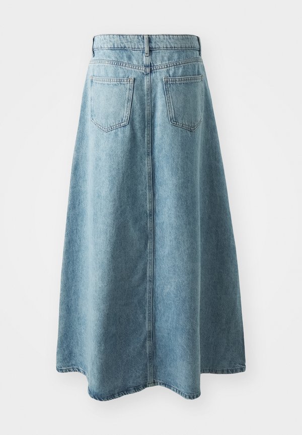 ONLLIZA LONG FLOWY WIDE SKIRT - Denim skirt3