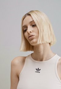 adidas Originals ESSENTIALS RIBBED TANK - Top -  white