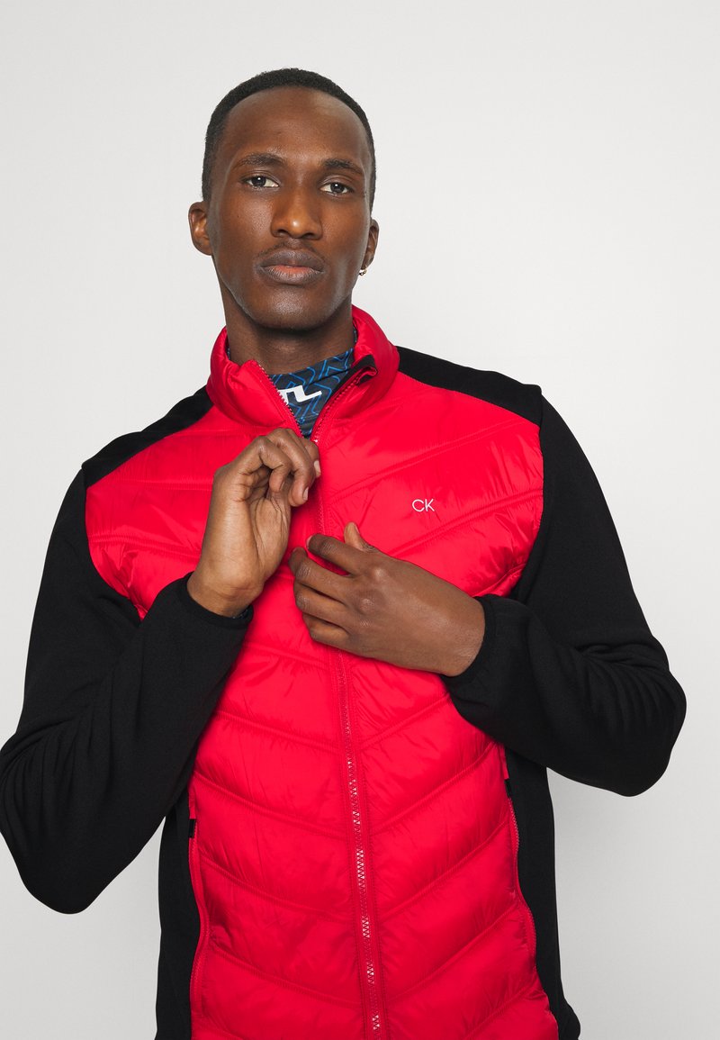 calvin klein mens hybrid golf jacket