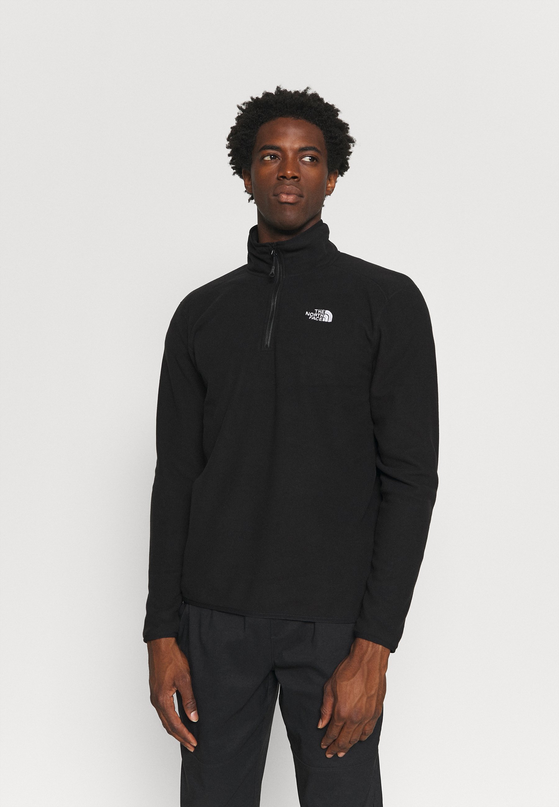 De databank opbouwen Slepen The North Face 100 GLACIER 1/4 ZIP - Fleece trui - black/zwart - Zalando.nl