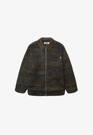Woodbird, WBBLADE HAIRY ZIP JACKET - Chaqueta fina - dark olive