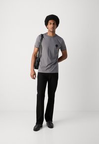 Antony Morato INJECTION LOGO - T-shirt basic - anthracite