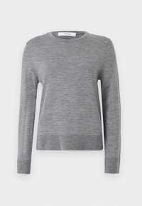 SLFTHEA O NECK - Svetrík - medium grey