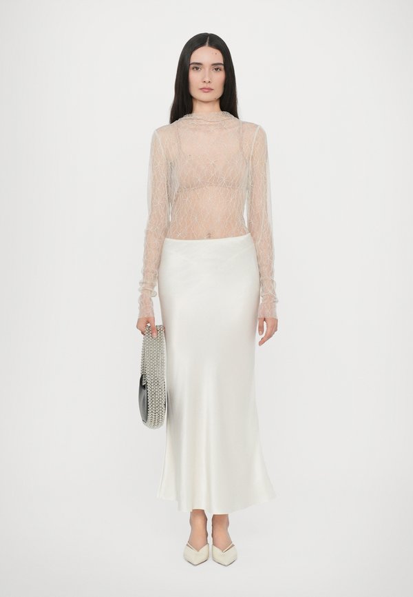 CAROLINE MIDI SKIRT - Pencil skirt - ivory4