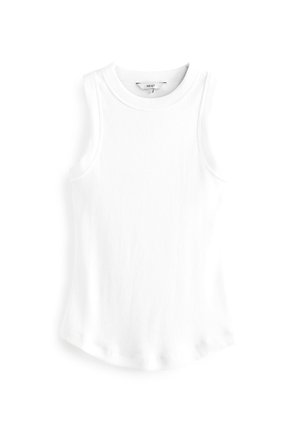 Next RACER TANK STANDARD - Top - white rib