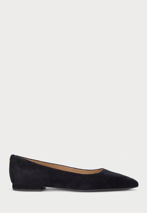 LONDYN SUEDE BALLET FLAT - Ballet pumps - black