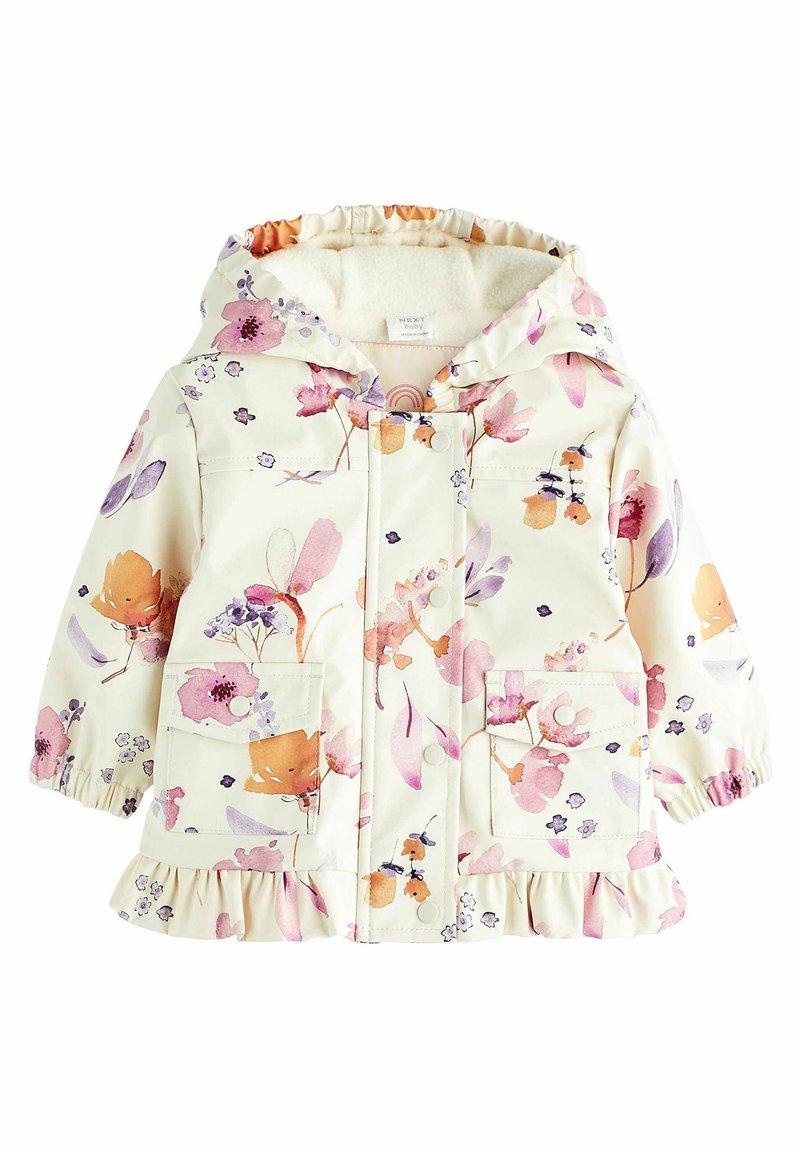 Petit Manteau Bouffant Floral Primark Pour Bébé Fille 3-6 Mois - Occasion En Très Bon état - Parfait Pour L'hiver