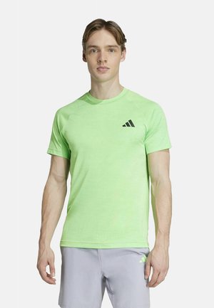 adidas Performance GYM TEE - Sports T-shirt - limette
