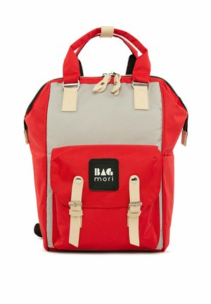 TWO-TONE DIAPER BAG BACKPACK - Baby changing bag - rot