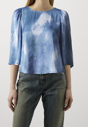Bluse - blue