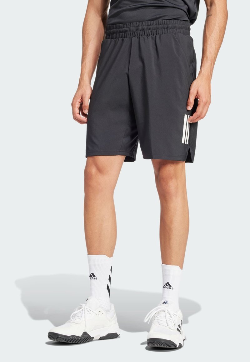adidas Performance - CLUB 3 STRIPES SHORT - Sports shorts - black, Enlarge