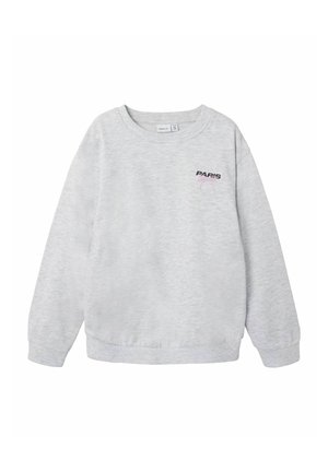 Športni pulover - light grey melange