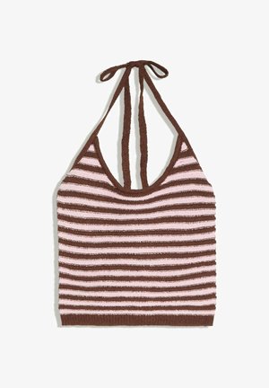 Bershka, STRIPED- TOP - Top - green