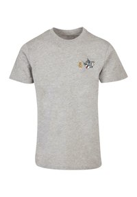 TOM AND JERRY- CLASSIC HEADS  - Trükipildiga T-särk - heather grey