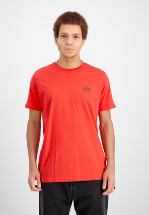SMALL LOGO - T-shirt basique - radiant red