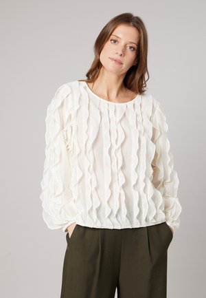 DEELUXE, FRIANA - Blouse - altweiß