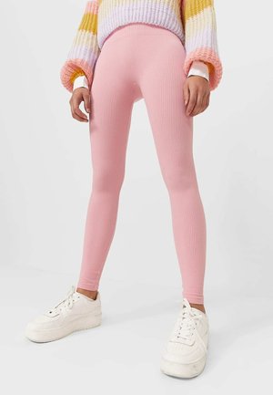 Leggings - Trousers - neon pink