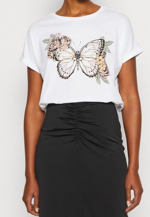 T-Shirt print - white