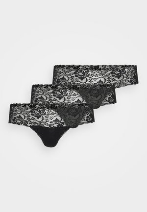 VIVANCE BY LASCANA STRING 3 PACK - String - schwarz