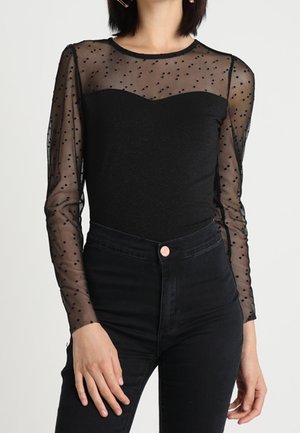 T-shirt à manches longues - black