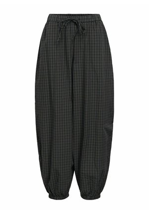 Object, TROUSERS DRAWSTRING BALLOON - Pantalon classique - gunmetal