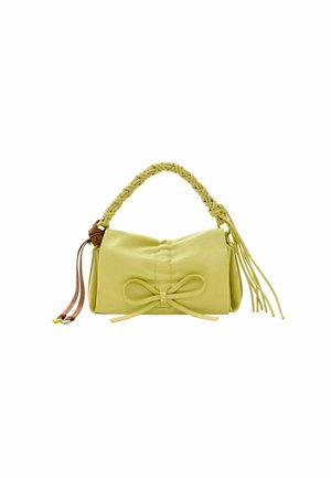 WITH SHINY BOW - Bolso de mano - green