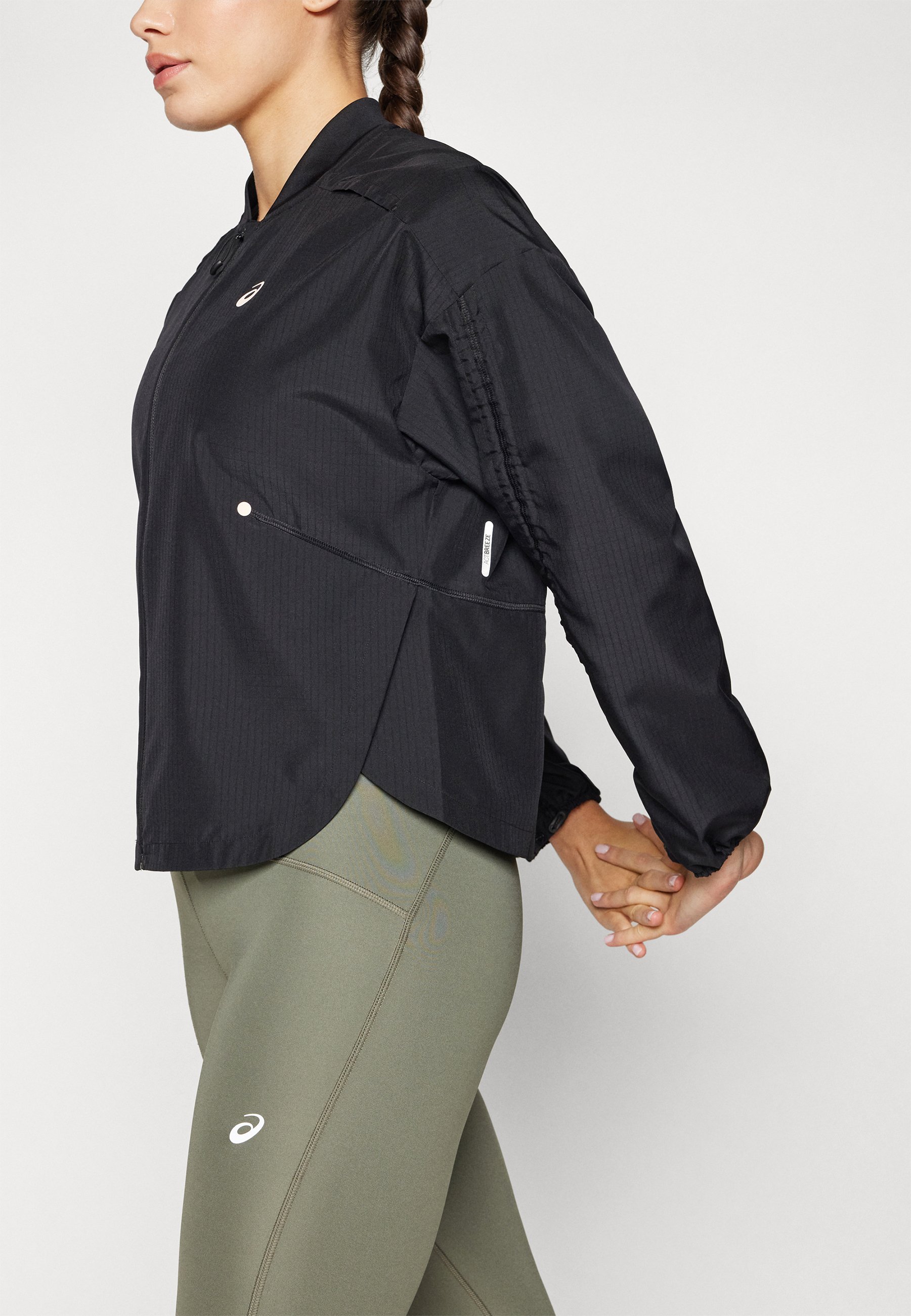 ASICS NAGINO RUN ADJUSTABLE JACKET - Windbreaker - performance