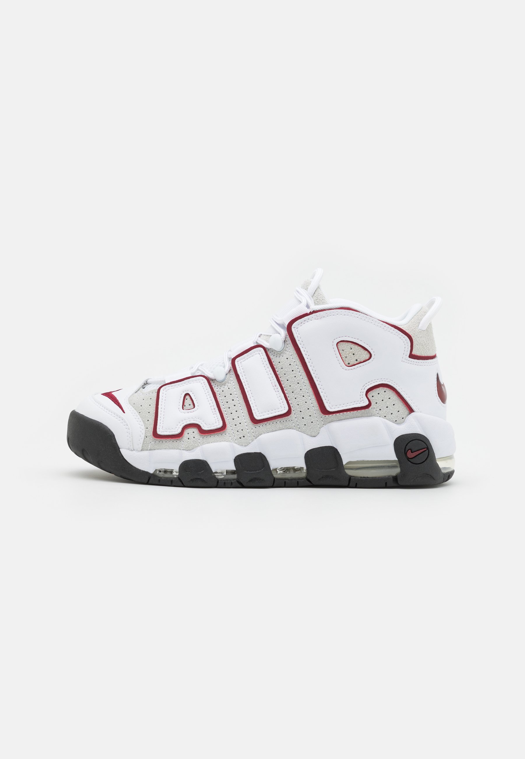 equilibrio perdí mi camino Filadelfia Nike Sportswear AIR MORE UPTEMPO 96 CUPD - Zapatillas altas - white/team  red/summit white/team best grey/dark beetroot/blanco - Zalando.es