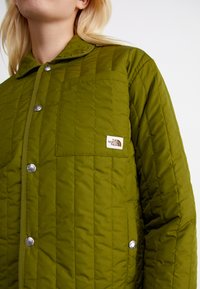 The North Face REVERSIBLE VISOKE JACKET - Outdoorová bunda - forest olive/pine needle