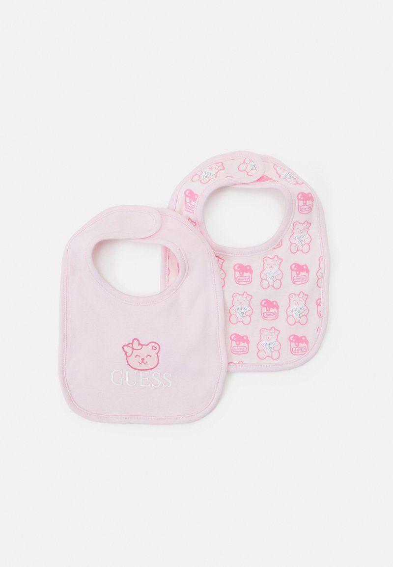 Guess BIB UNISEX 2 PACK - Bavaglino - ballet pink