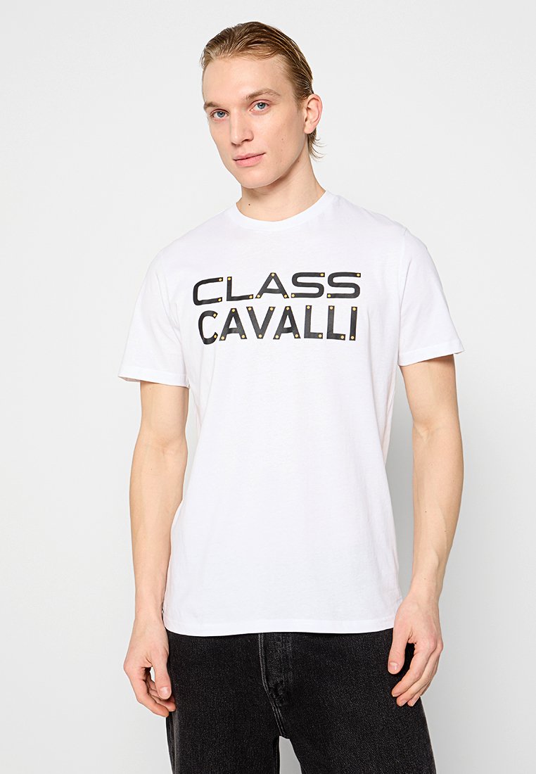 Cavalli Class T-shirt print wit