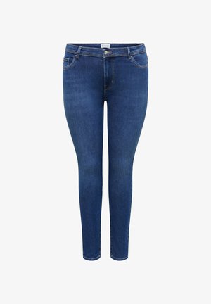 ONLY Carmakoma, 15348076 - Skinny-Farkut - medium blue denim