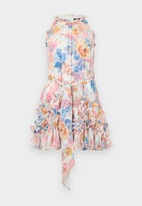 MARIANNES FLORAL SLEEVELESS MICRO MINI DRESS - Rochie de zi - moonshine