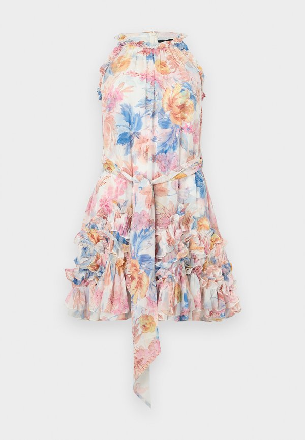 MARIANNES FLORAL SLEEVELESS MICRO MINI DRESS - Day dress - moonshine2