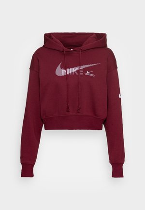 Sweat à capuche - dark red