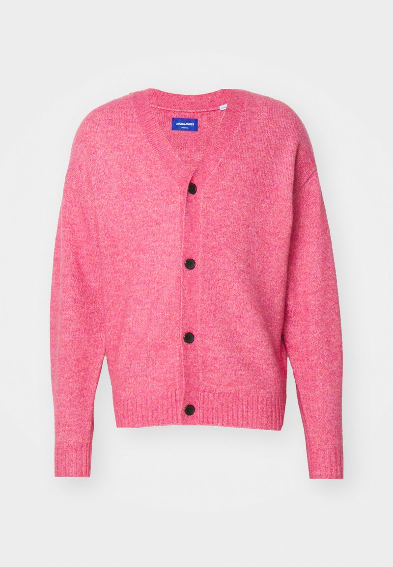 Cardigan Vintage Homme – Tricot Coton, Col Lanceur, Style Rétro Années 60