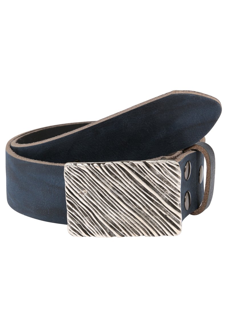 Herren Gürtel klassisch | Rettungsring by Showroom 019° Gürtel blau/dunkelblau - JF66531 Herren Gürtel klassisch | Rettungsring by Showroom 019° Gürtel blau/dunkelblau - JF66531