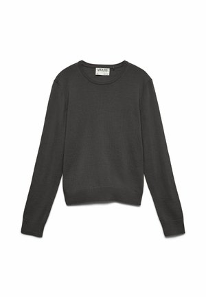 Vero Moda, KNITTED PULLOVER AWCARA KNITTED PULLOVER - Džemper - chocolate torte