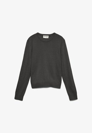 Vero Moda, KNITTED PULLOVER AWCARA KNITTED PULLOVER - Džemper - chocolate torte